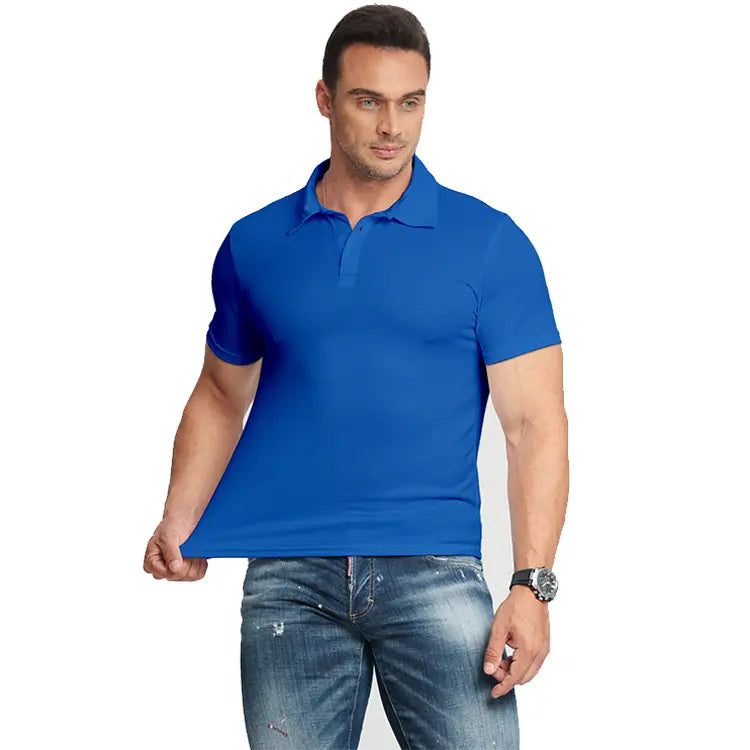 LEEHANTON Mens Golf Polo Shirt - Image 3